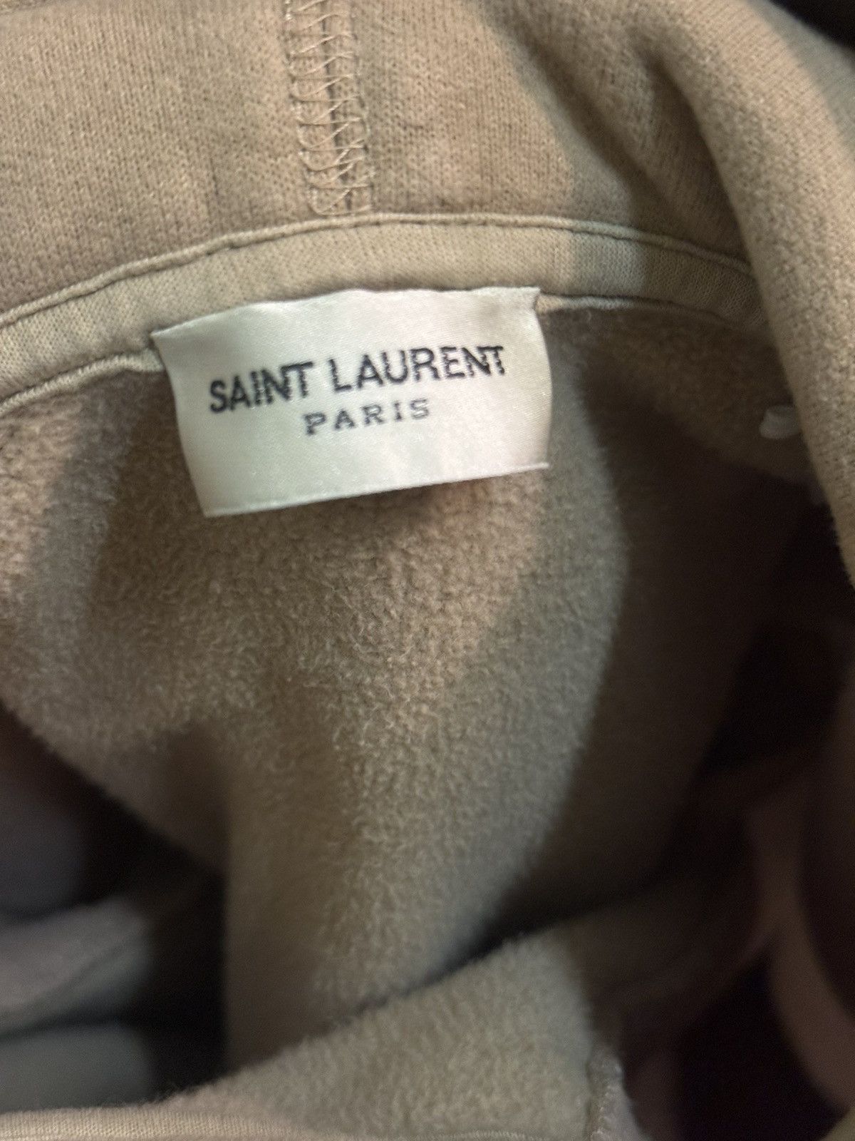 Saint Laurent Paris Saint Laurent Paris Logo Hoodie Size US S / EU 44-46 / 1 - 5 Thumbnail