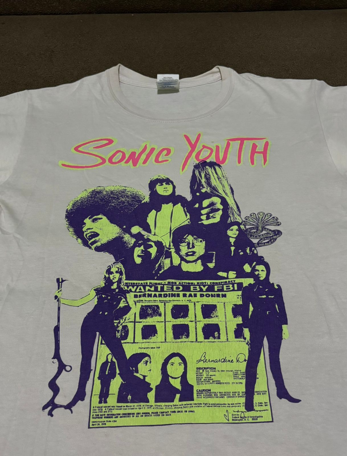 Vintage Vtg Y2k Sonic Youth,DInosaur jr,NIrvana,AIC Size US S / EU 44-46 / 1 - 1 Thumbnail