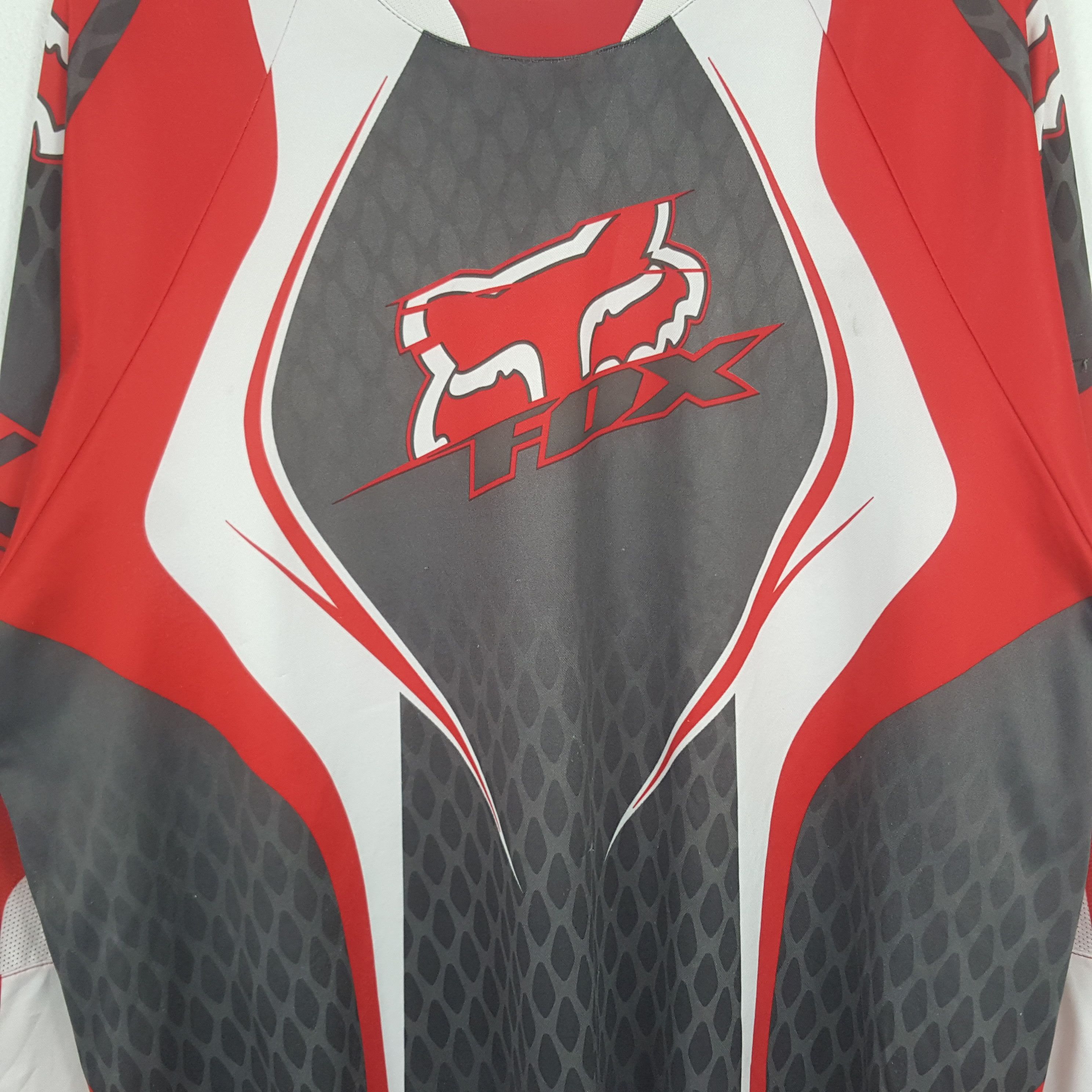 Fox Racing Vintage Fox Racing Extreme Motorsports Jersey Tshirt C285N69 Size US L / EU 52-54 / 3 - 2 Thumbnail