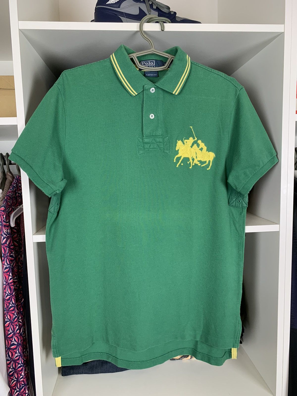 Polo Ralph Lauren × Vintage Vintage Polo Ralph Lauren Big Logo Faded T-shirt Size US M / EU 48-50 / 2 - 1 Thumbnail