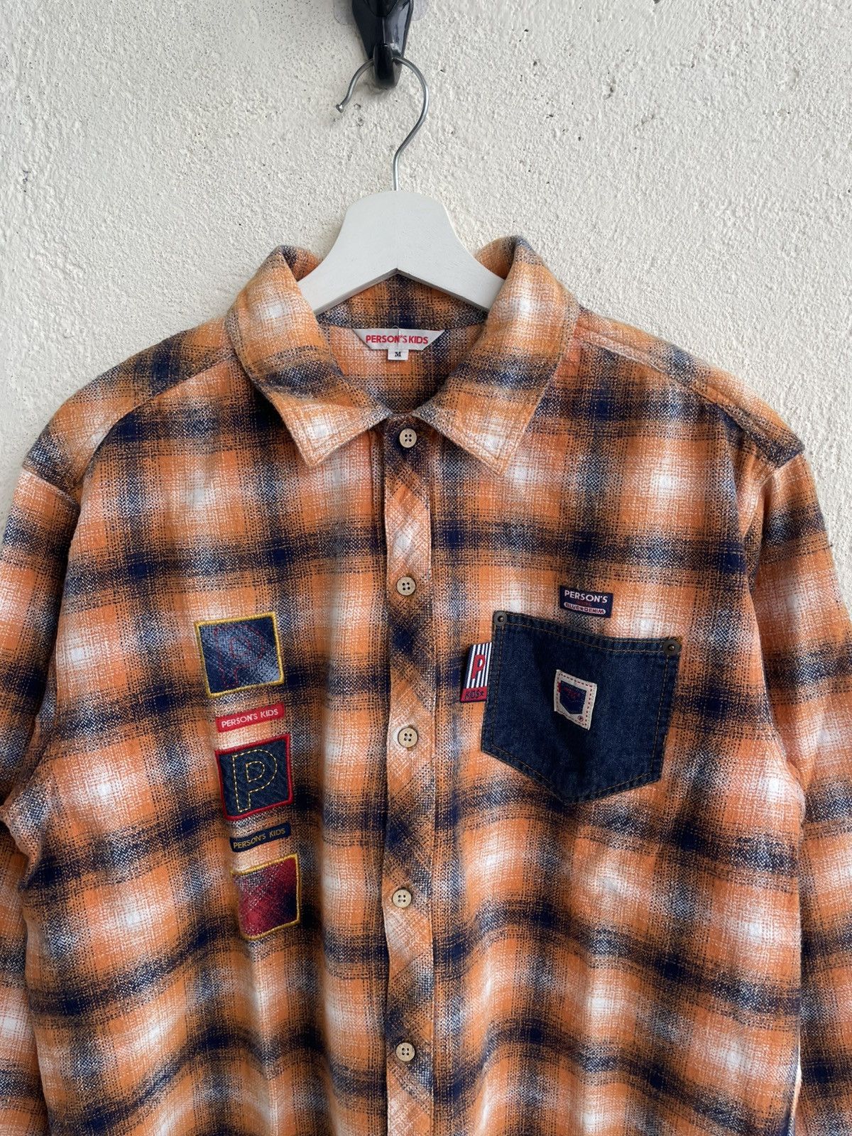 RRL Ralph Lauren 2000s 45rpm Patchwork Plaid Flannel Y2K Hysteric Ifsix LGB Size US XL / EU 56 / 4 - 2 Thumbnail