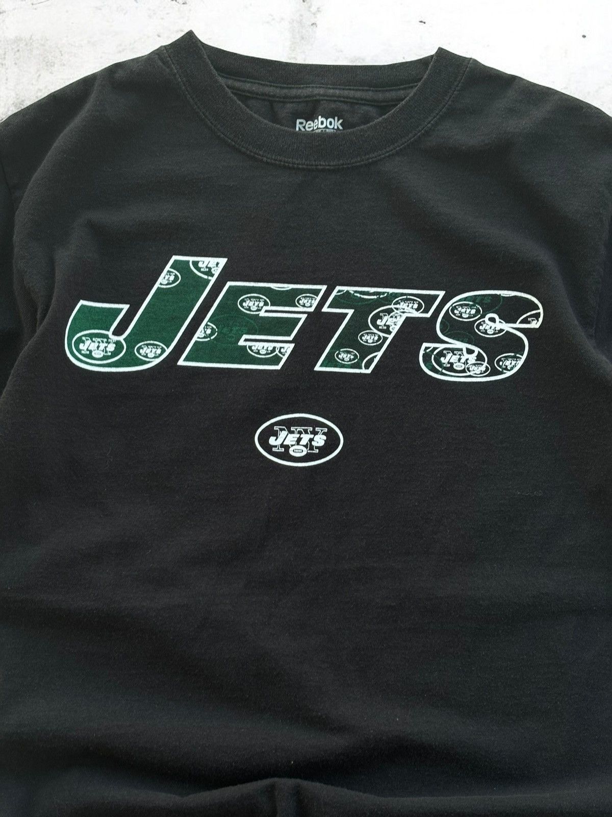 NFL × Reebok × Vintage Y2K NEW YORK JETS GRAPHIC TEE! REEBOK SIZE MEDIUM Size US M / EU 48-50 / 2 - 3 Thumbnail