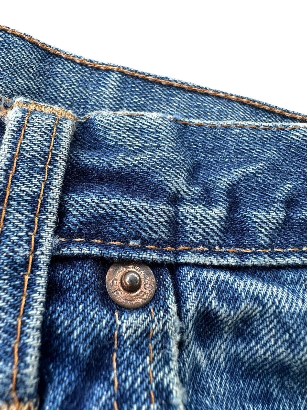 Levi's 🔥Archived🔥Vintage 70s Levi’s bigE top button 16 denim jeans Size US 30 / EU 46 - 6 Thumbnail