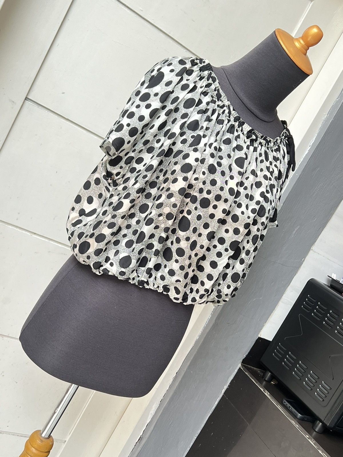 Jean Paul Gaultier Jean Paul Gaultier Polkadot Motive Tops Size US S / EU 44-46 / 1 - 8 Thumbnail