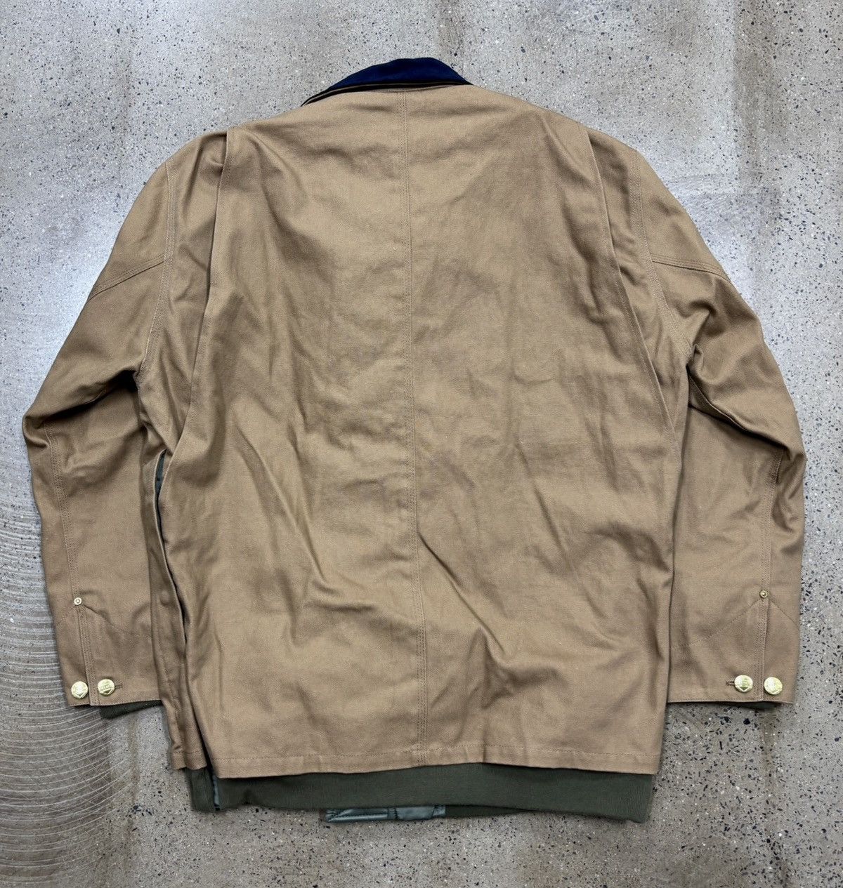 Carhartt Wip × Sacai Sacai x Carhartt WIP FW23 Patchwork Jacket Size US M / EU 48-50 / 2 - 2 Thumbnail