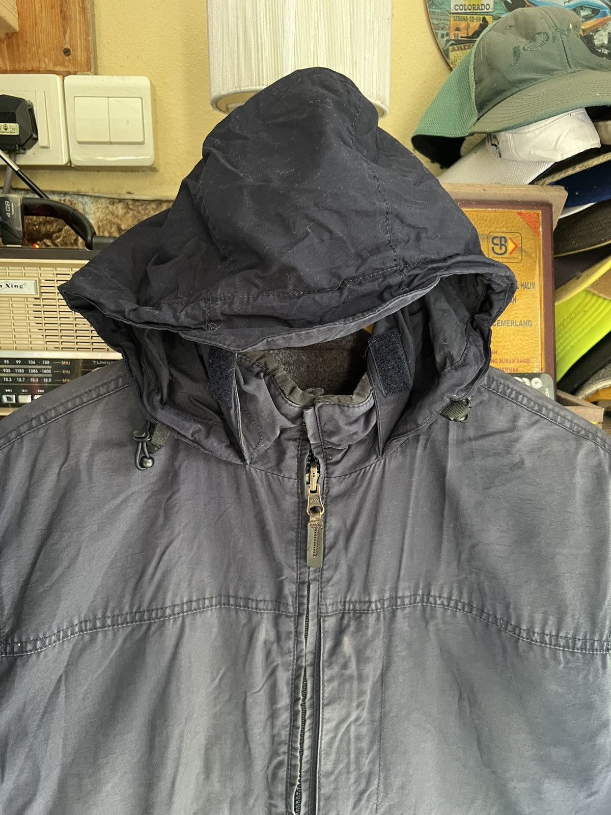Marks & Spencer 🔥Rare Marks & Spencer Distressed Reversible Zipper Jacket Size US M / EU 48-50 / 2 - 4 Thumbnail