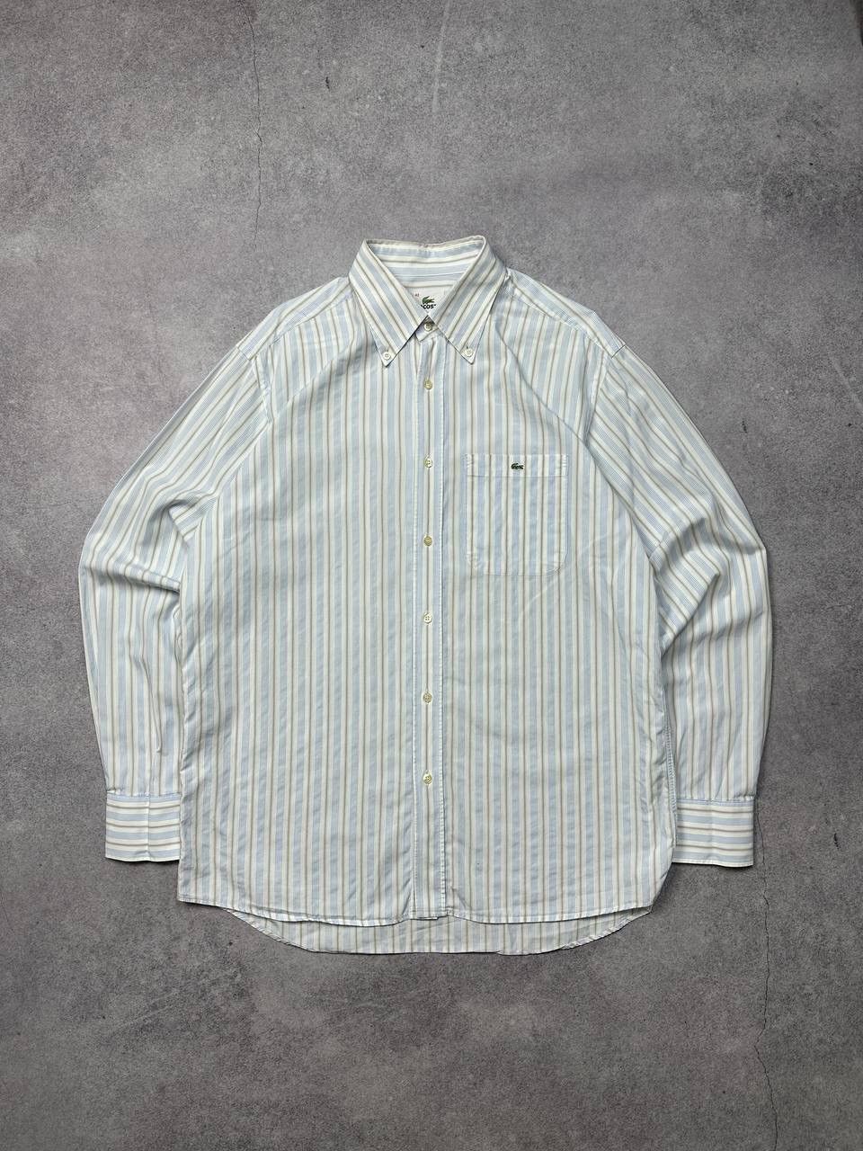 Lacoste Vintage Lacoste Shirt, Size 42 (L) – Classic French Preppy Size US L / EU 52-54 / 3 - 1 Thumbnail