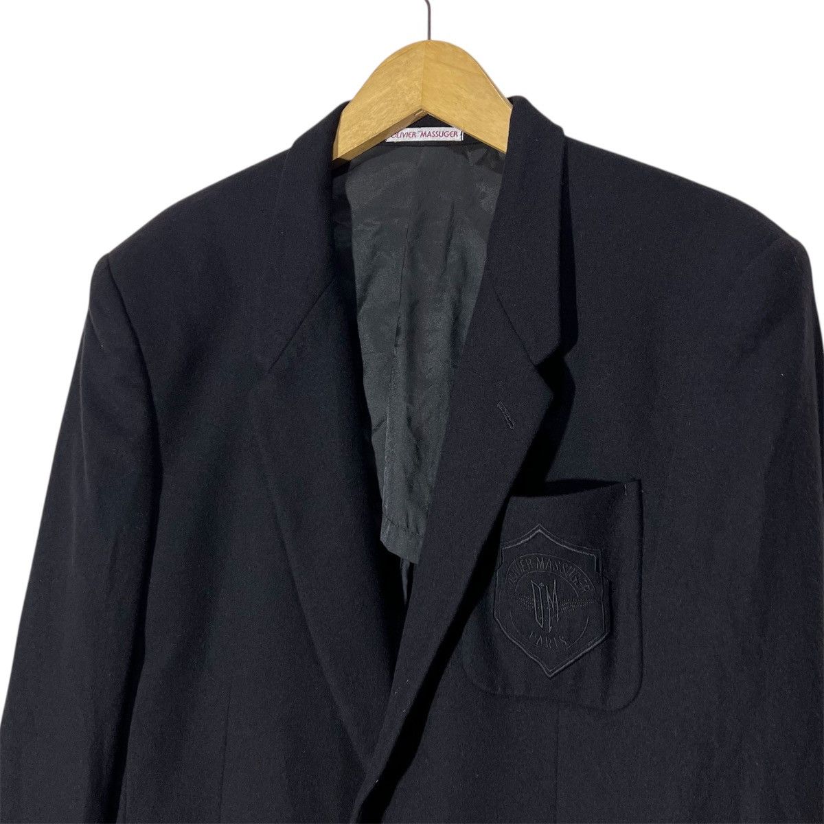 Blazer By Olivier Massuger paris Wol Black
