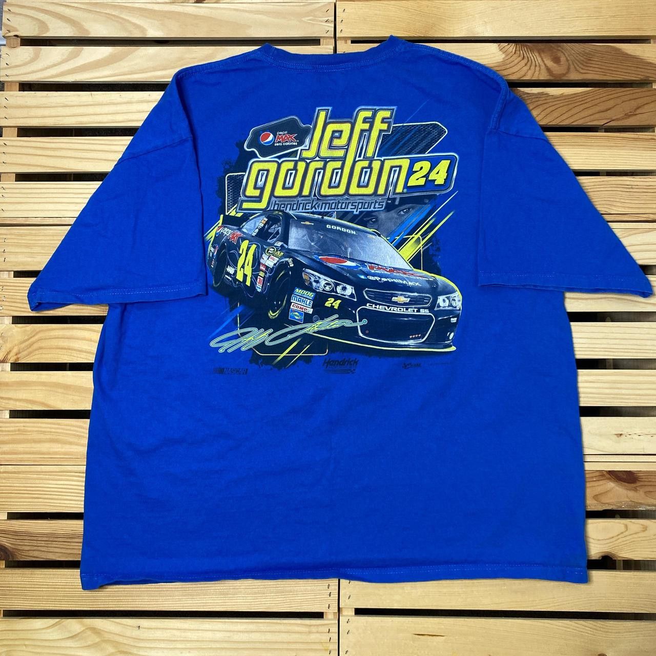 NASCAR Vintage NASCAR x Jeff Gordon Blue Racing Tee Size XL Size US XL / EU 56 / 4 - 1 Thumbnail