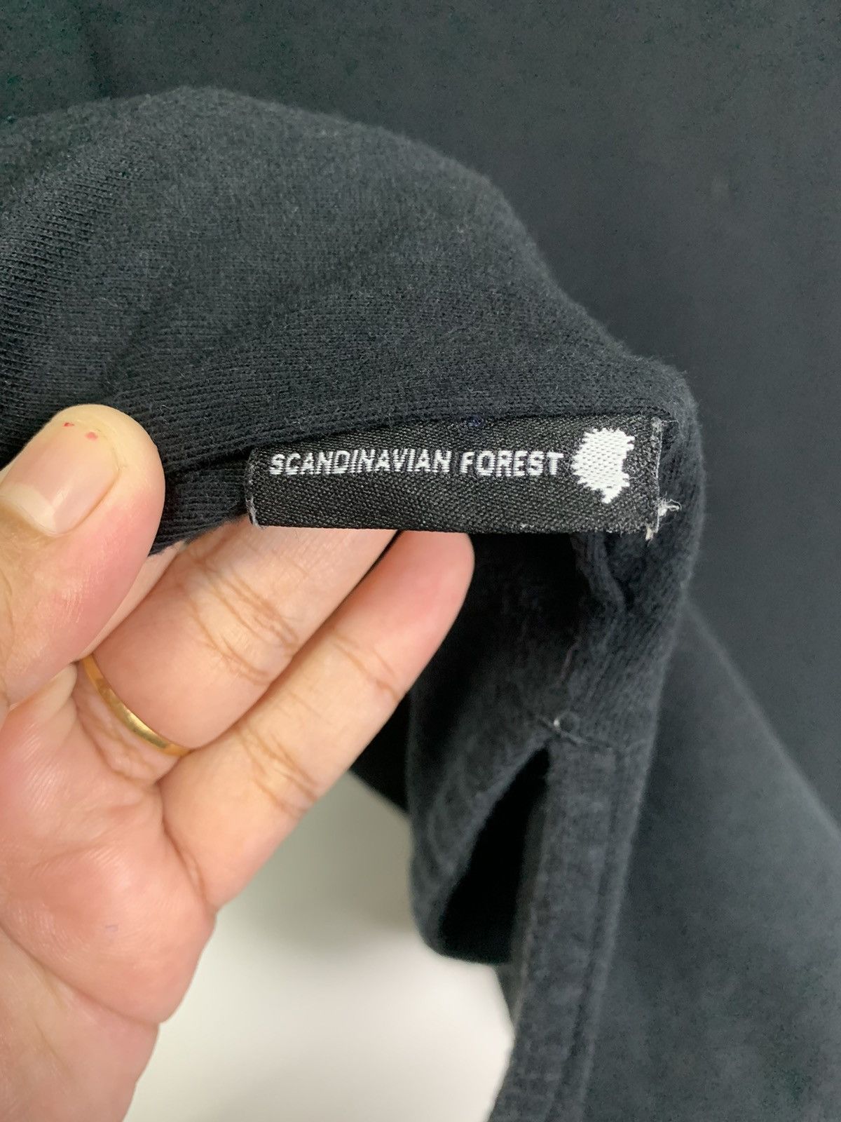 Japanese Brand × Vintage Vintage Scandinavian Forest t-shirt Size L / US 10 / IT 46 - 10 Thumbnail
