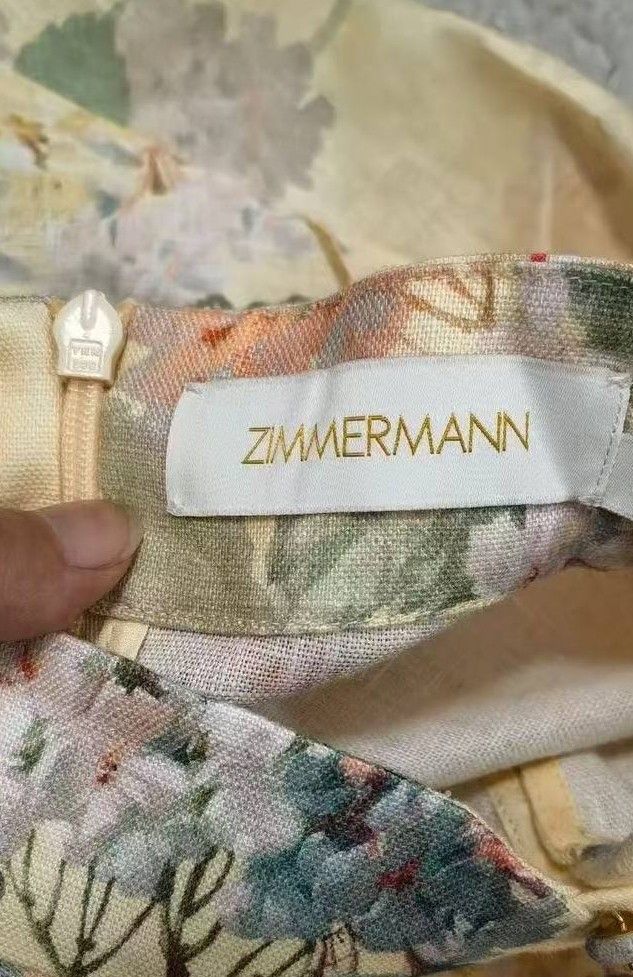 Zimmermann Illuminate Peplum Mini Dress Size M / US 6-8 / IT 42-44 - 12 Thumbnail