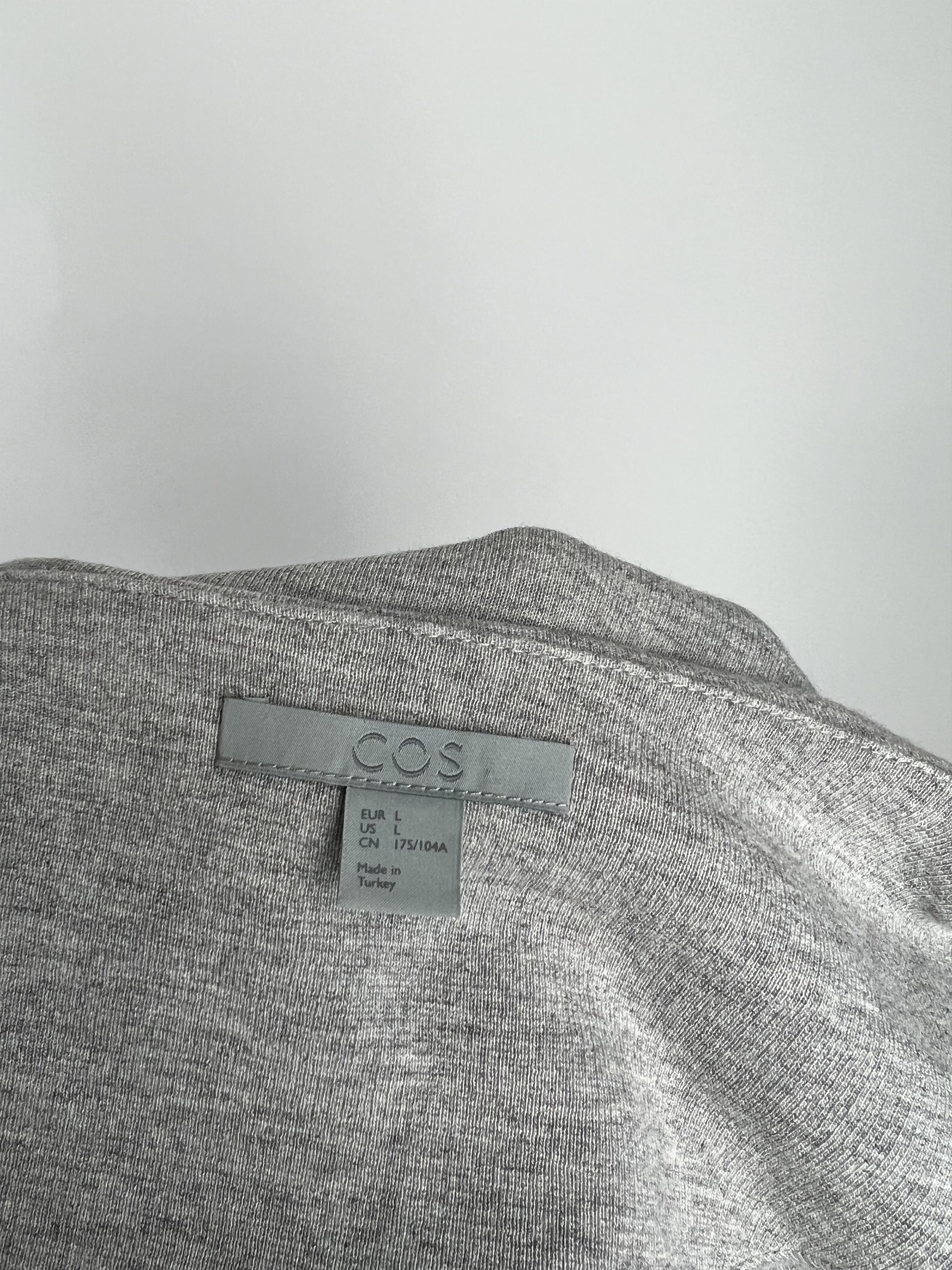 Cos COS Gray Sleeveless Midi Dress Size L Size L / US 10 / IT 46 - 6 Thumbnail