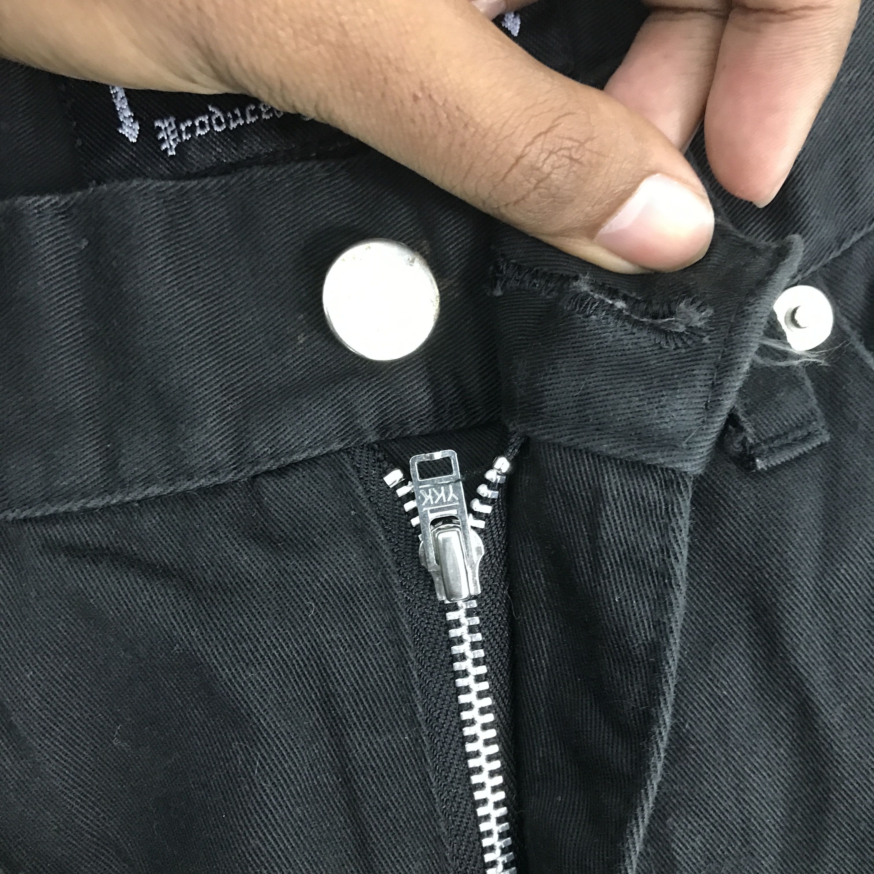 Japanese Brand Vintage Beach black Flared Pants bondage style Size US 30 / EU 46 - 15 Thumbnail