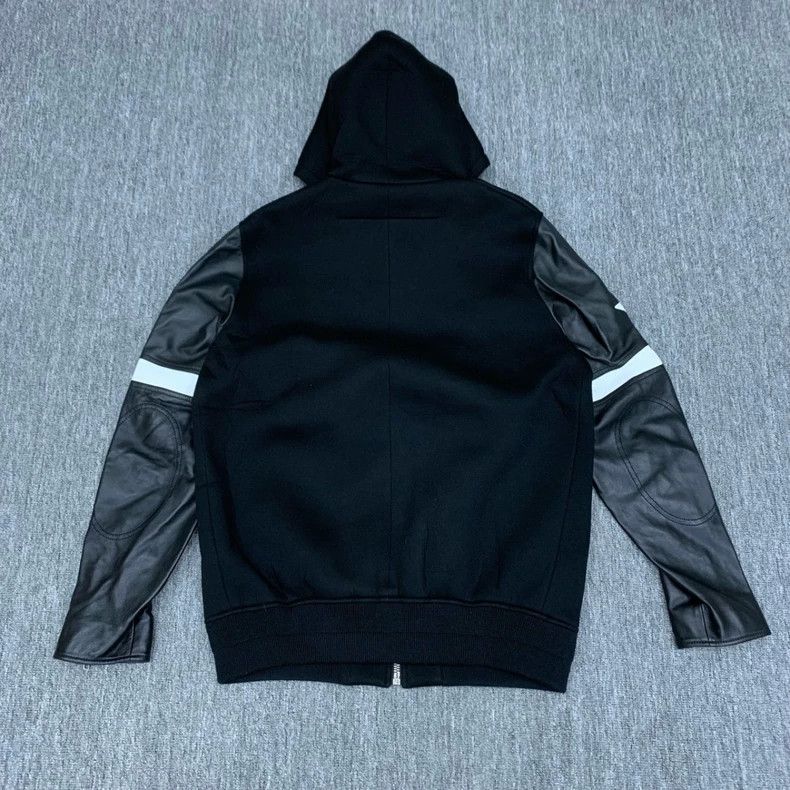 Givenchy Givenchy Size54 Black Five-Star Patch Leather Jacket, Size Size US M / EU 48-50 / 2 - 2 Thumbnail
