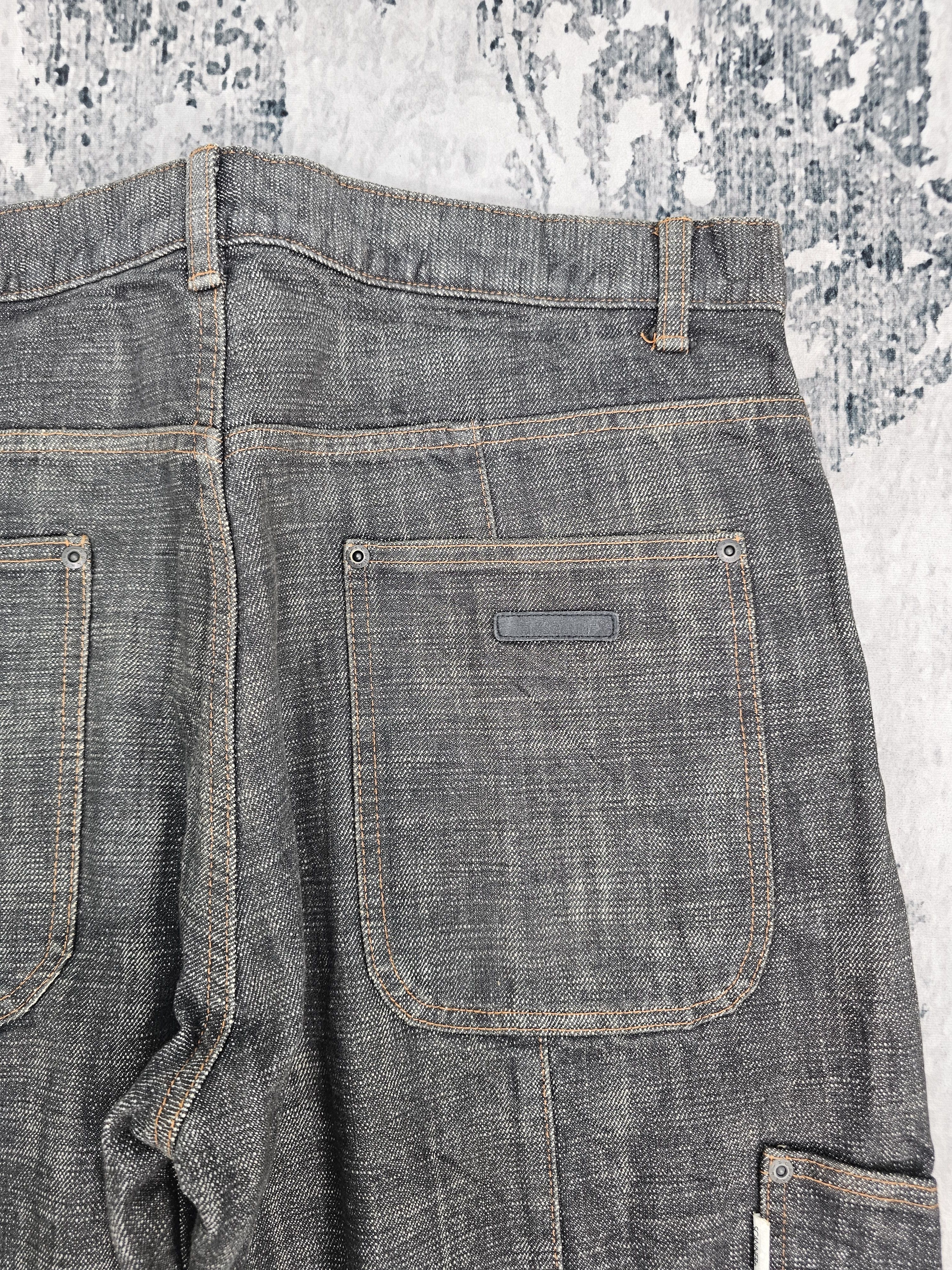 Japanese Brand SCANNER Multi Pockets Carpenter Workwear Jeans JB0277 Size US 35 - 10 Thumbnail