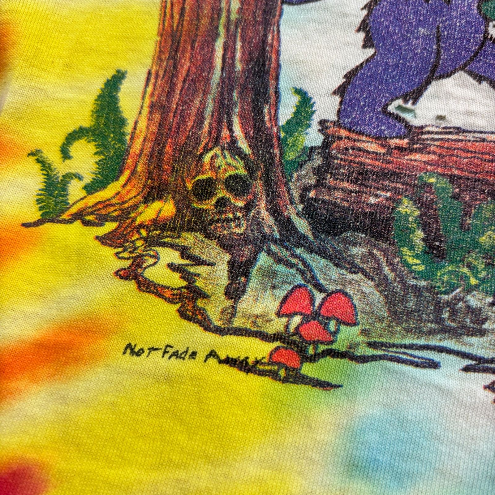 Band Tees × Grateful Dead × Vintage Vintage 1990 Grateful Dead Dancing Bears 25th Anniv Shirt XL Size US XL / EU 56 / 4 - 4 Thumbnail