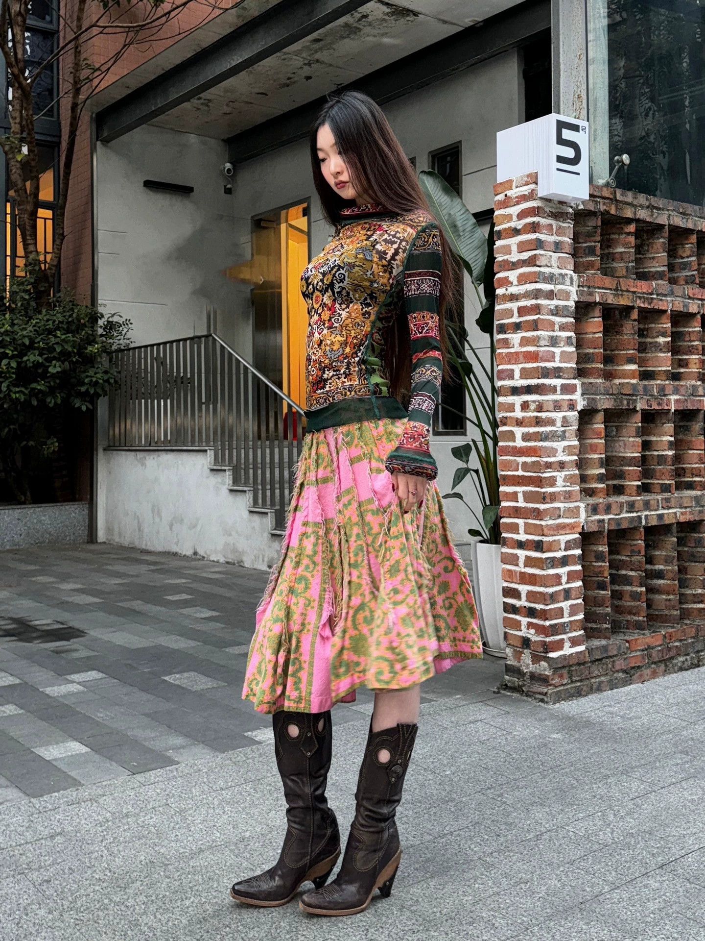 Comme des Garcons Comme Des Garçons Vintage Raw Hem Skirt M AD2003 Size 27" / US 4 / IT 40 - 2 Thumbnail