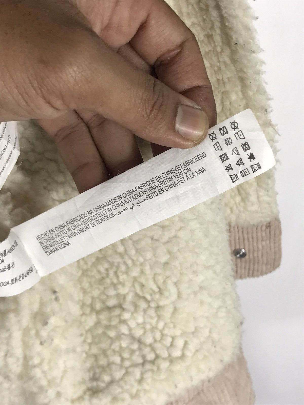 Bershka 🔥Bershka Corduroy Sherpa In Side Trucker Jacket Size US S / EU 44-46 / 1 - 12 Thumbnail