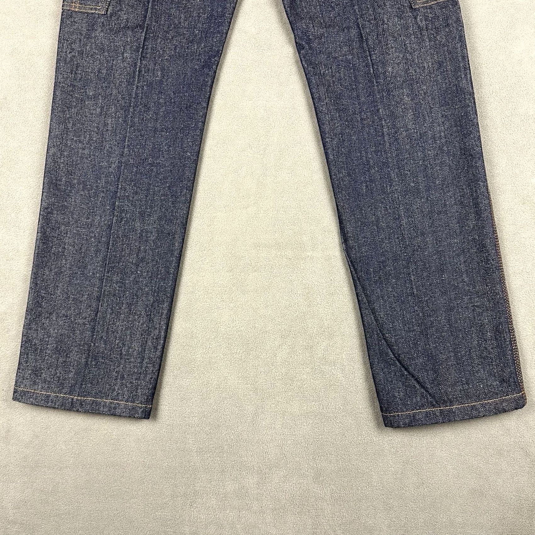 Southpole Vintage Southpole Jeans Mens 32 Dark Blue Denim Loose Straight Pockets EUC Size US 32 / EU 48 - 6 Thumbnail