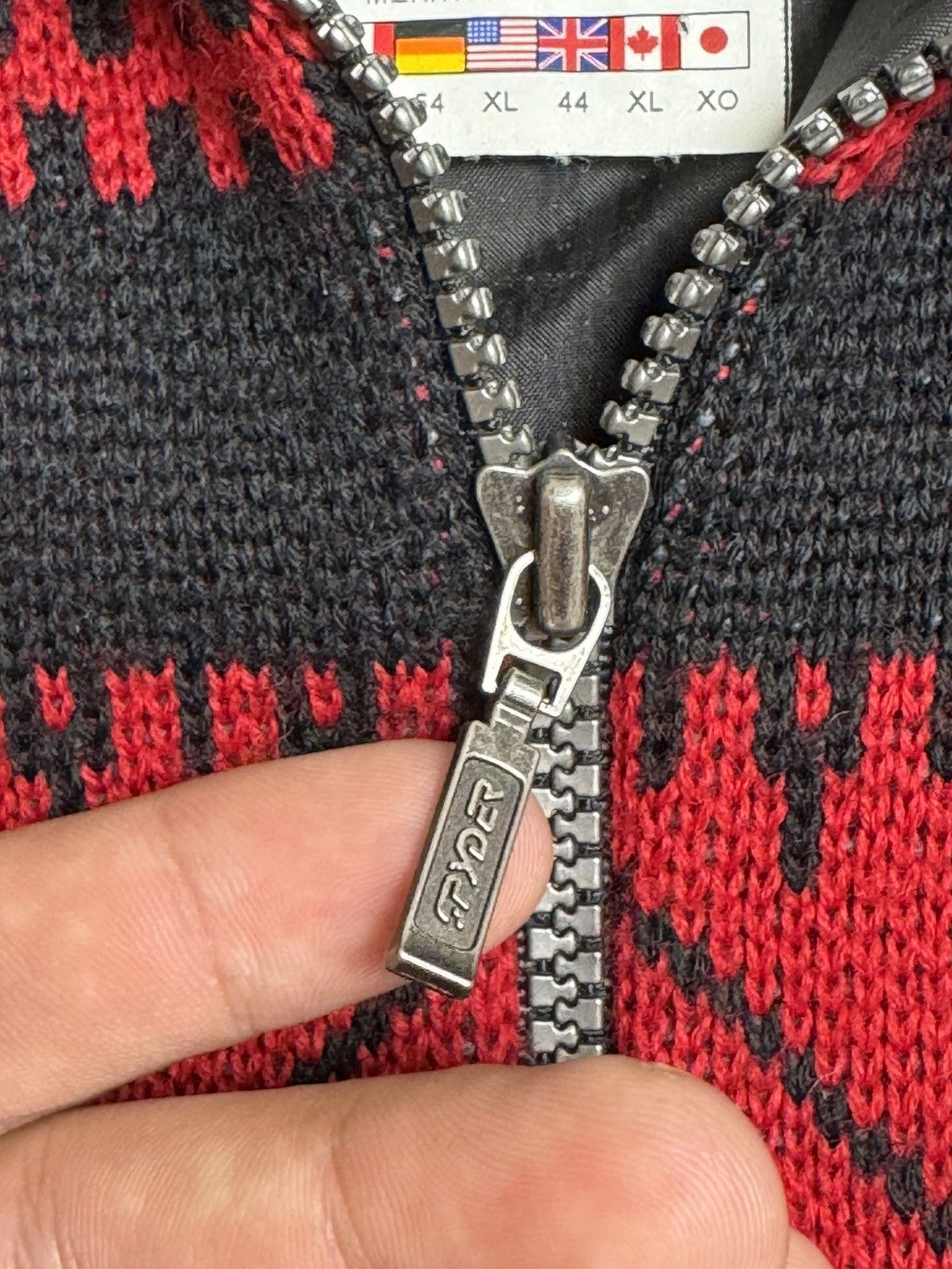 Spyder × Vintage Spyder Vintage Fleece Zip Sweater Big Logo Oversized Y2K Size US XL / EU 56 / 4 - 8 Thumbnail