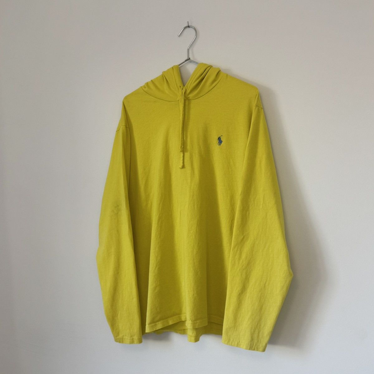 Polo Ralph Lauren Polo Ralph Lauren Pony Hooded Long Sleeve Shirt Yellow Size US XL / EU 56 / 4 - 1 Thumbnail