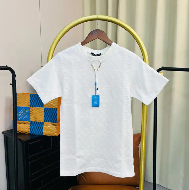 Louis Vuitton Louis Vuitton White Cotton Women's T-Shirt 0089 Size XS / US 0-2 / IT 36-38 - 1 Thumbnail