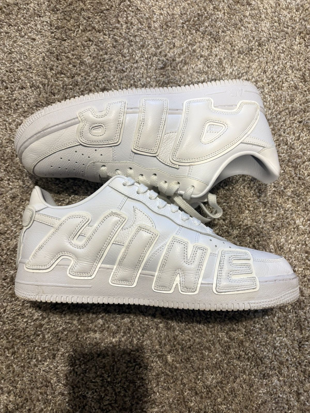 Cactus Plant Flea Market × Nike CPFM AF1 ‘White’ Size US 12 / EU 45 - 4 Thumbnail