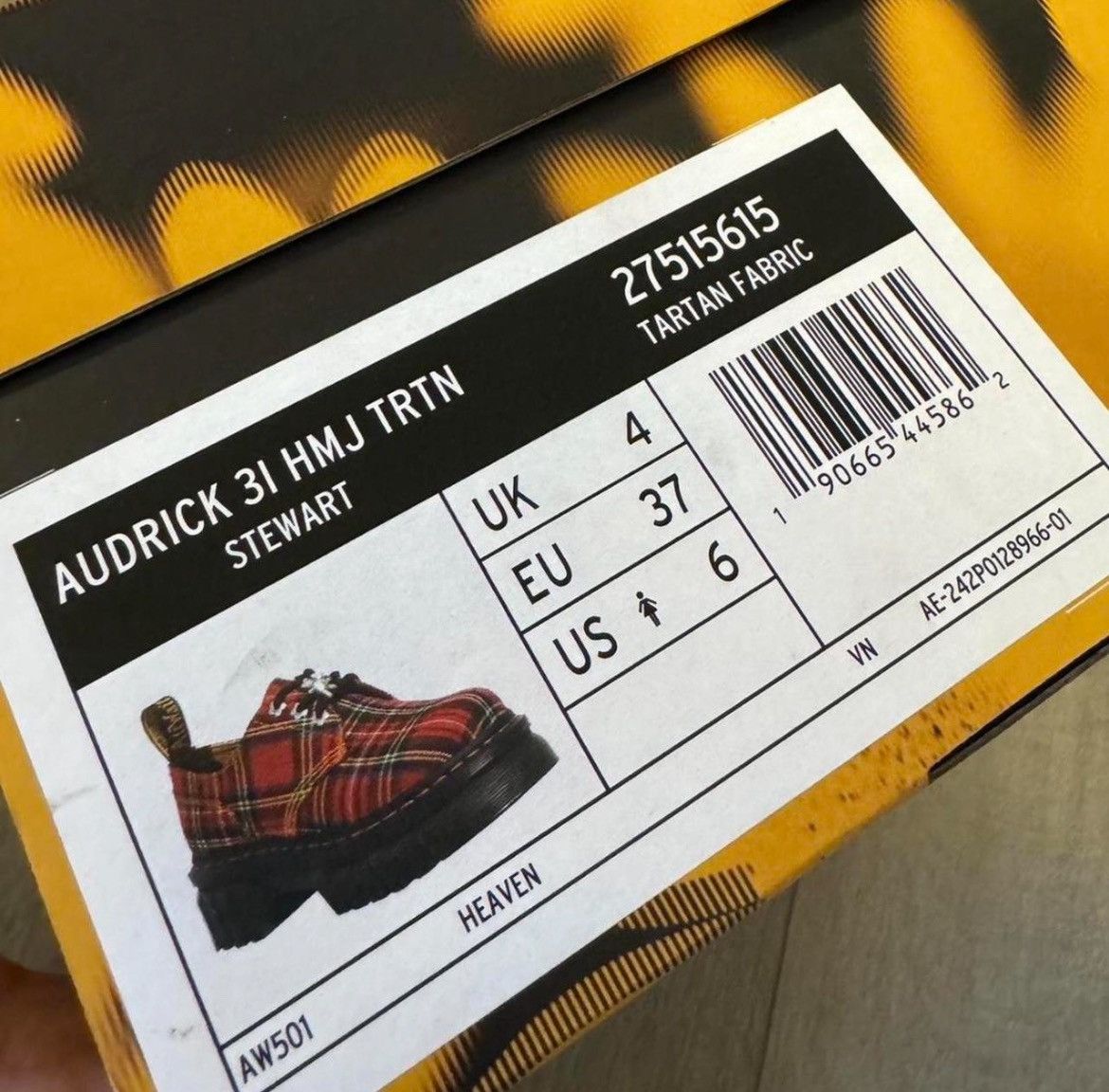 Dr. Martens × Heaven by Marc Jacobs Dr Martens Marc Jacobs Heaven collection Tartan Audrick Size US 6 / IT 36 - 4 Thumbnail