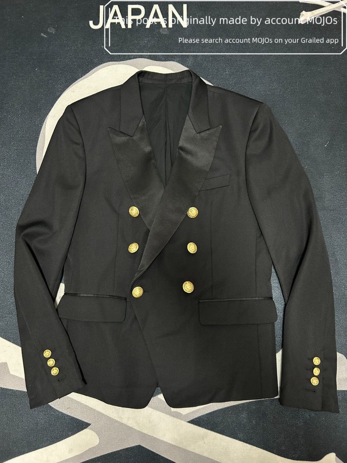 Balmain Sz 48 Balmain Double Breasted Golden Buttons Blazer mojos203 Size US M / EU 48-50 / 2 - 1 Thumbnail