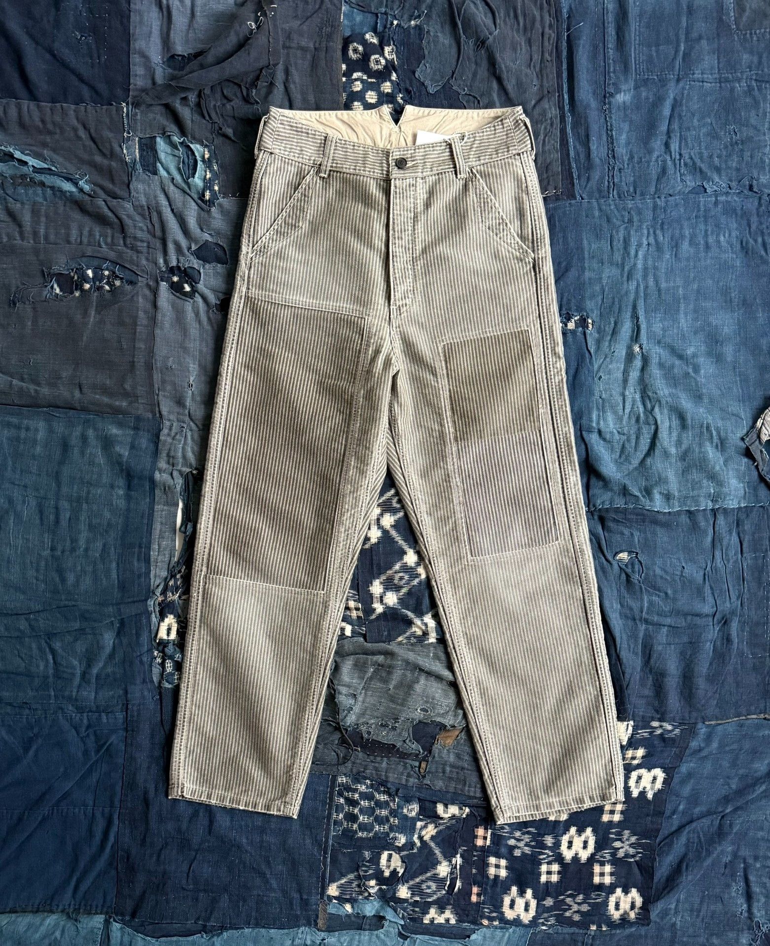 Visvim VISVIM 25AW Pastoral Striped Pants Size US 38 / EU 54 - 1 Thumbnail