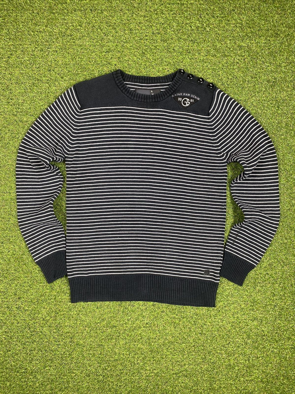 G-Star Vintage G-star Raw sweatshirt streetwear casual size XL Size US XL / EU 56 / 4 - 1 Thumbnail