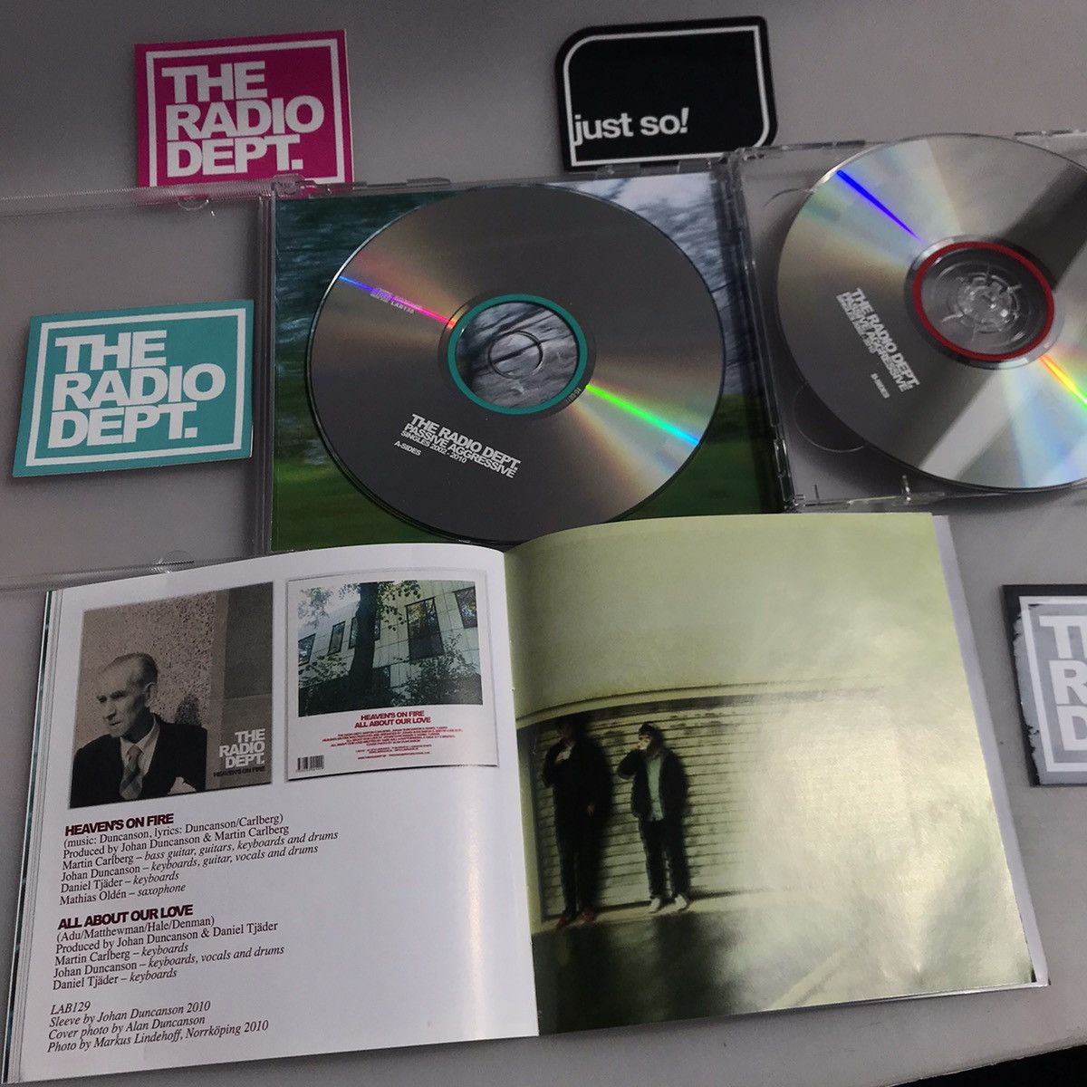 Hysteric Glamour The Radio Dept. - Passive Aggressive Singles 2002-2010 2disc Size ONE SIZE - 14 Thumbnail