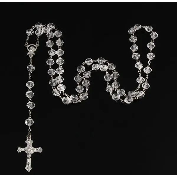Jewelry Saint Benedict Rosary Necklace Chain Catholic Church Jesus Size ONE SIZE - 1 Thumbnail