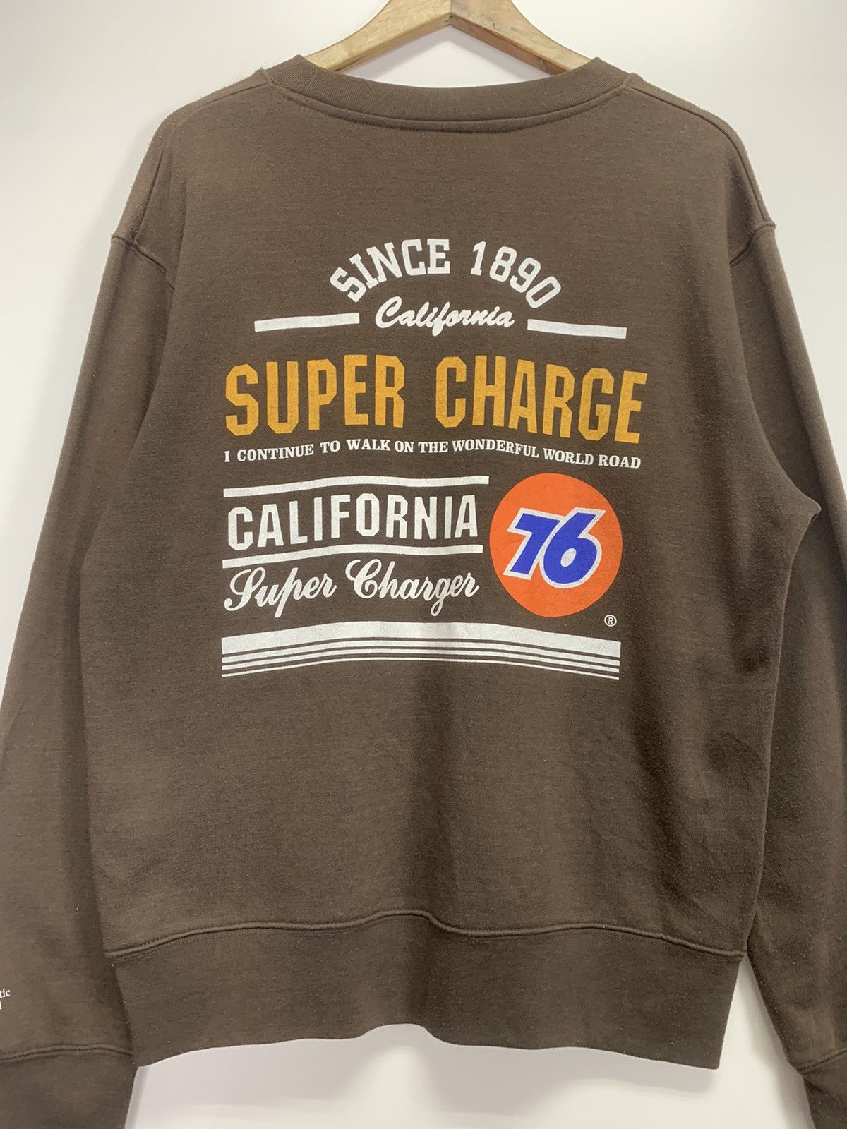 Vintage Vintage Lubricants 76 Racing Sweater Size US XL / EU 56 / 4 - 10 Thumbnail