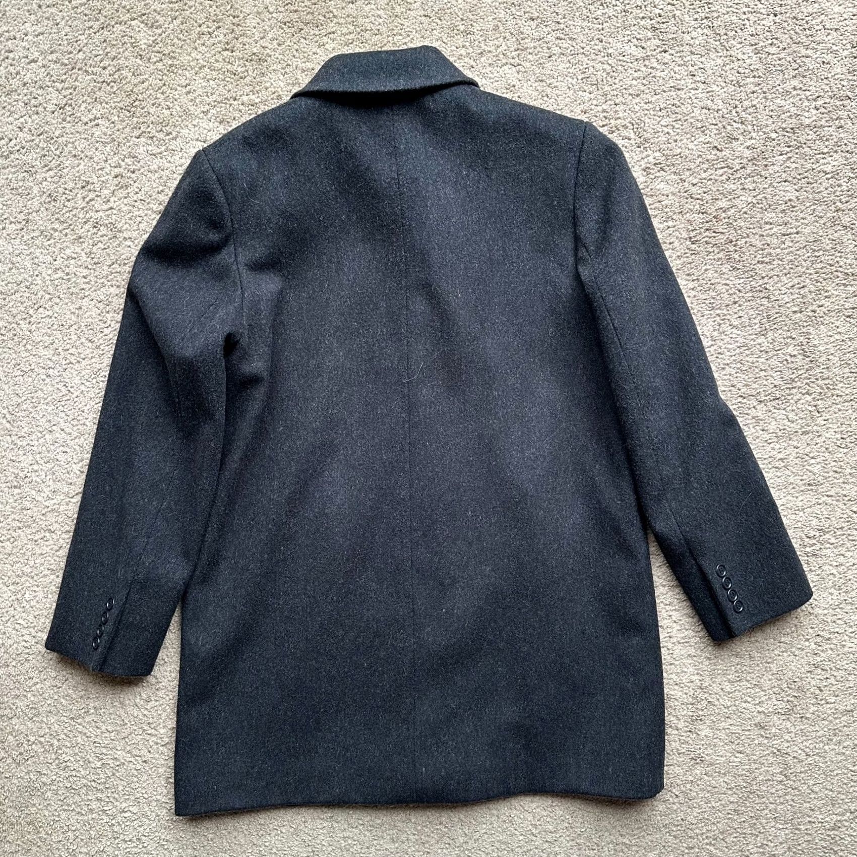 Calvin Klein Calvin Klein Coat Womens 8 100% Merino Wool Gray Jacket Size M / US 6-8 / IT 42-44 - 2 Thumbnail