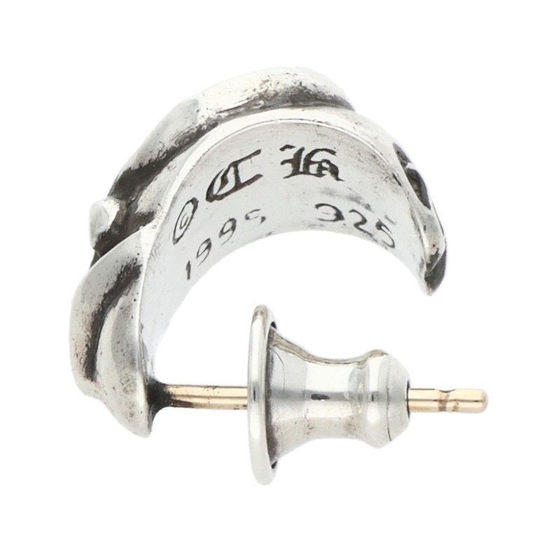 Chrome Hearts Chrome Hearts Curved Teardrop Silver Earring Size ONE SIZE - 5 Thumbnail