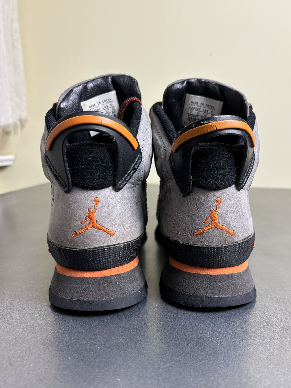 Jordan Brand × Nike × Vintage 2000s Vintage Air Jordan 6 Sneaker Boots AJB VI Nike Rare Size US 8.5 / IT 38.5 - 7 Thumbnail