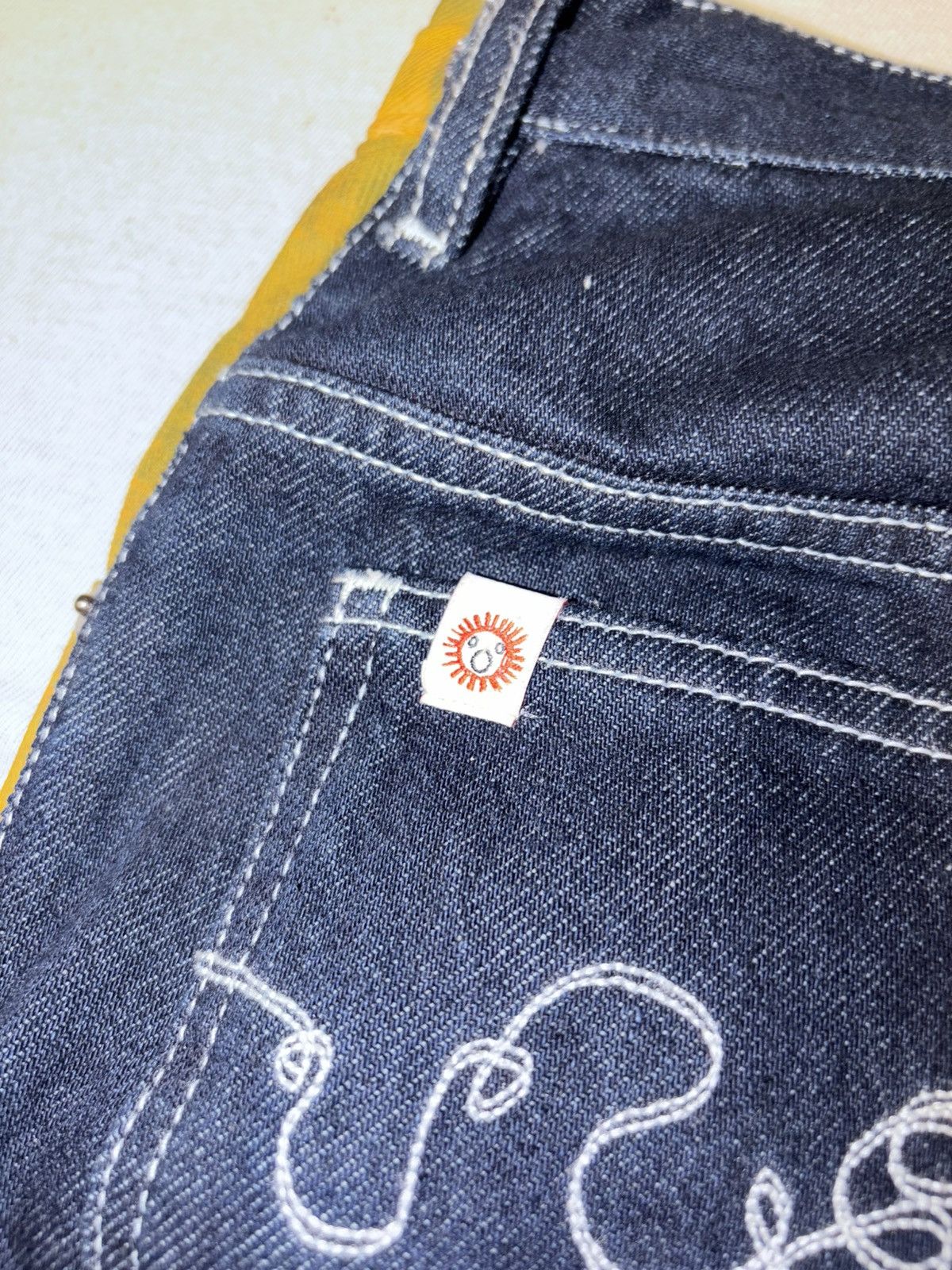 Charles Jeffrey LOVERBOY Charles jeffrey Loverboy exclusive painted art jeans Size US 30 / EU 46 - 11 Thumbnail