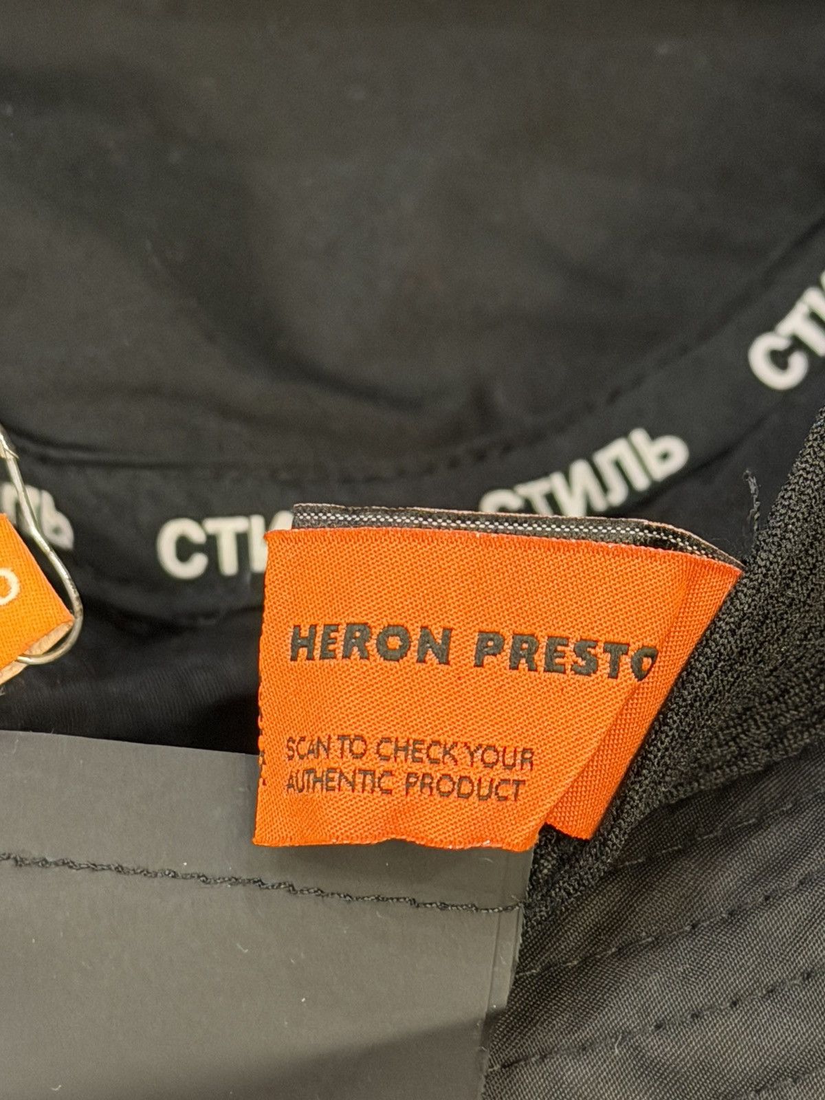 Heron Preston Heron Preston Ctnmb Bucket Hat - Black Size ONE SIZE - 10 Thumbnail