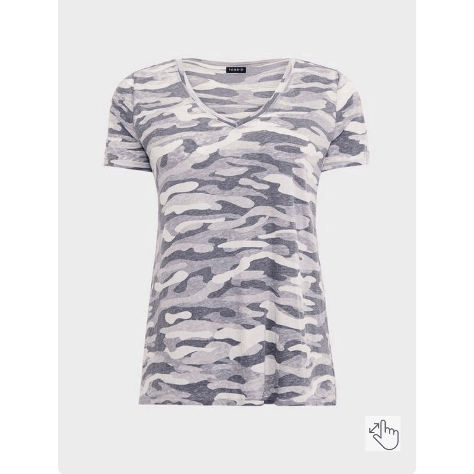 Other Classic Fit Camo Casual Collegiate Lounge Comfy V-Neck Tee Size L / US 10 / IT 46 - 2 Thumbnail