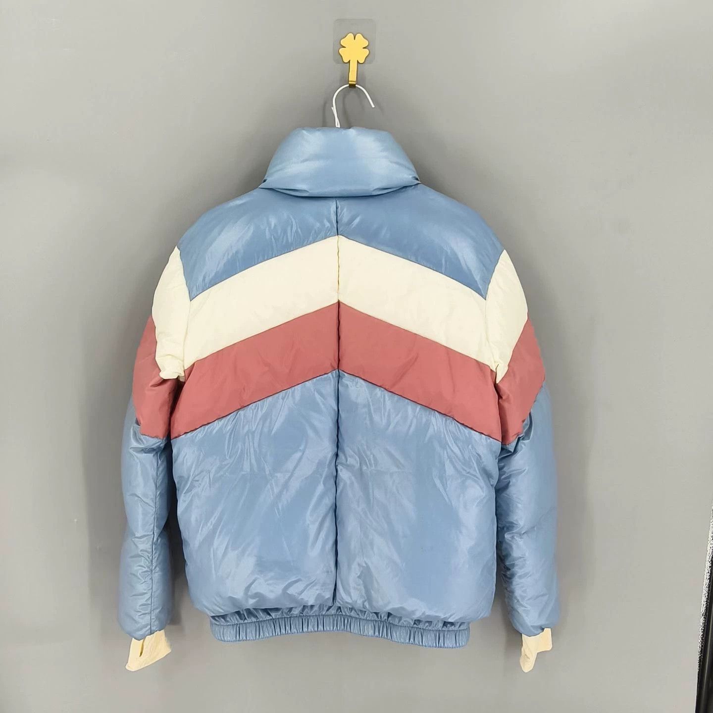 Moncler Moncler macaron-colored stand-up collar down jacket Size S / US 4 / IT 40 - 2 Thumbnail