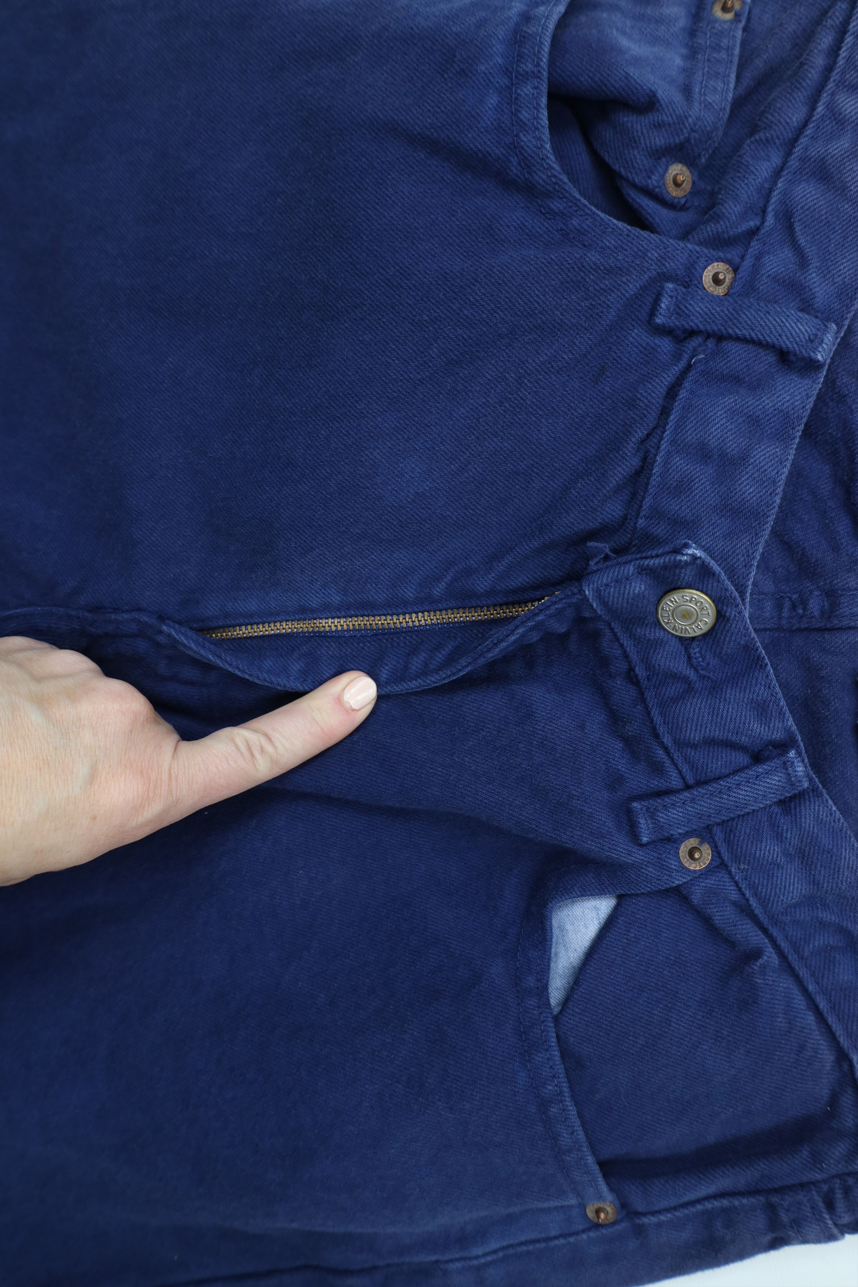 Calvin Klein × Vintage Deadstock Vintage 90s Calvin Klein Fit Tapered Leg Jeans USA Size US 30 / EU 46 - 8 Thumbnail