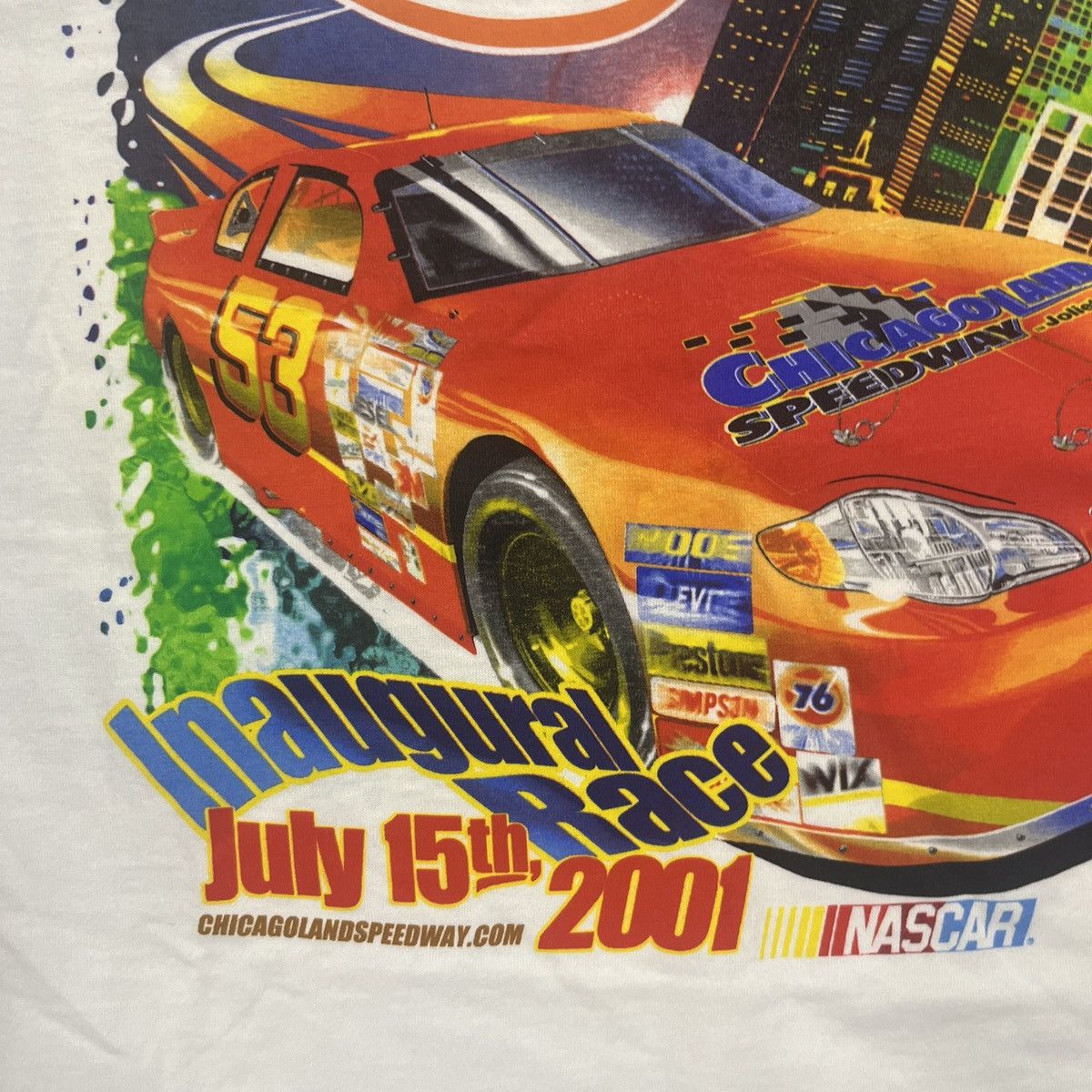 Chase Authentics × NASCAR × Vintage VTG Nascar AOP Tropicana 400 Size US XL / EU 56 / 4 - 3 Thumbnail