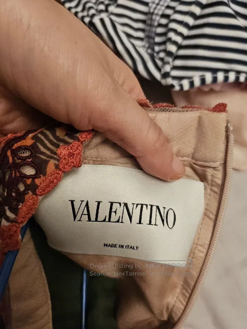 Valentino Valentino Wool patched lace dress Size M / US 6-8 / IT 42-44 - 3 Thumbnail