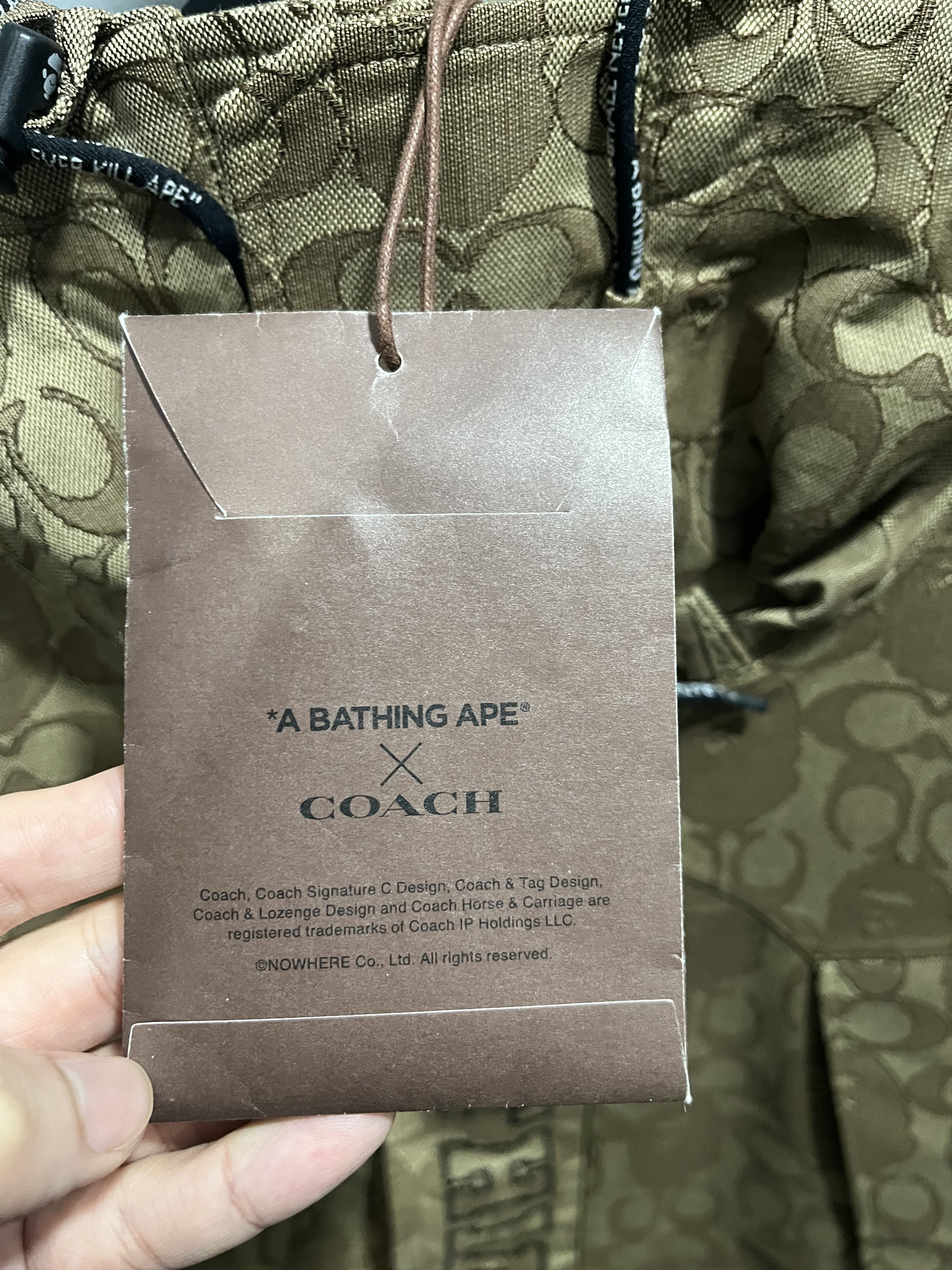 Bape × Coach BAPE COACH SNOWBOARD JACKET Size US L / EU 52-54 / 3 - 8 Thumbnail