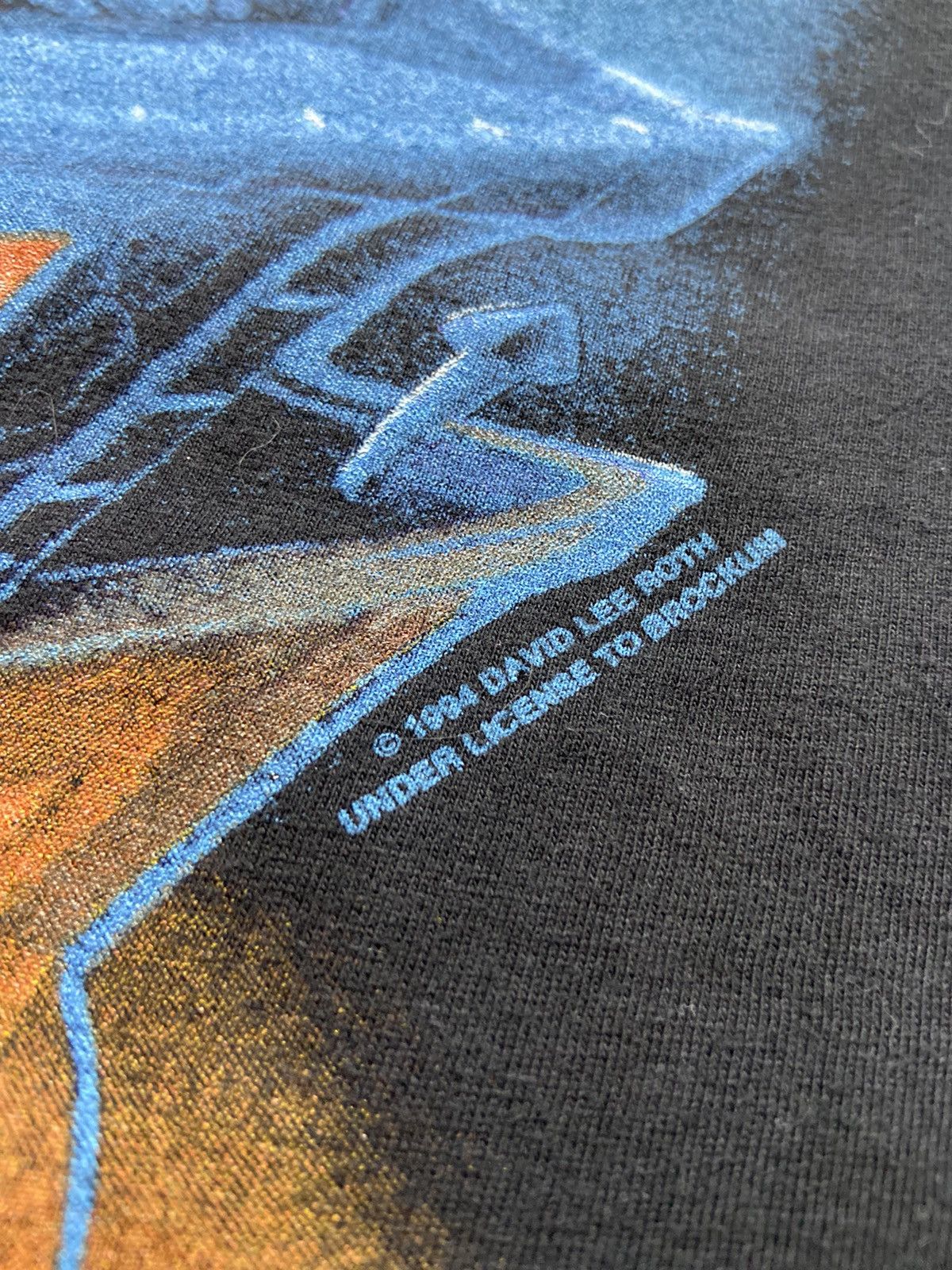 Band Tees Vintage 1994 DAVID LEE ROTH The Entire world Tee XL Size US XL / EU 56 / 4 - 4 Thumbnail