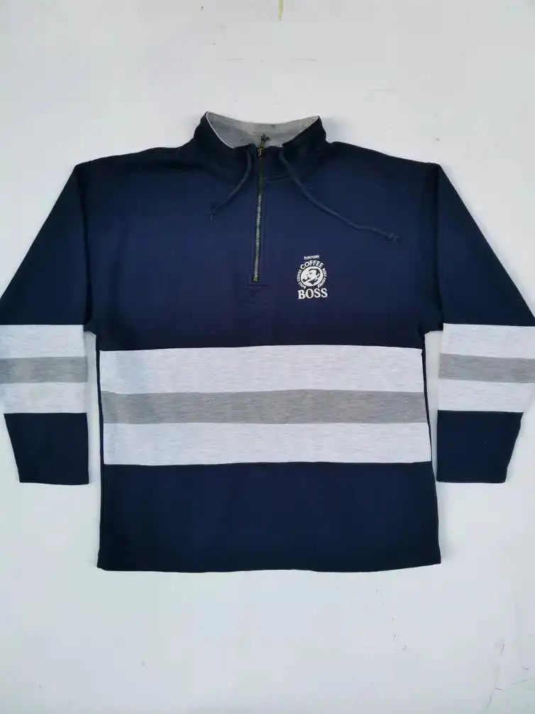 Japanese Brand Suntory Boss Coffee Embroidered Logo Sweatshirt Size US L / EU 52-54 / 3 - 1 Thumbnail