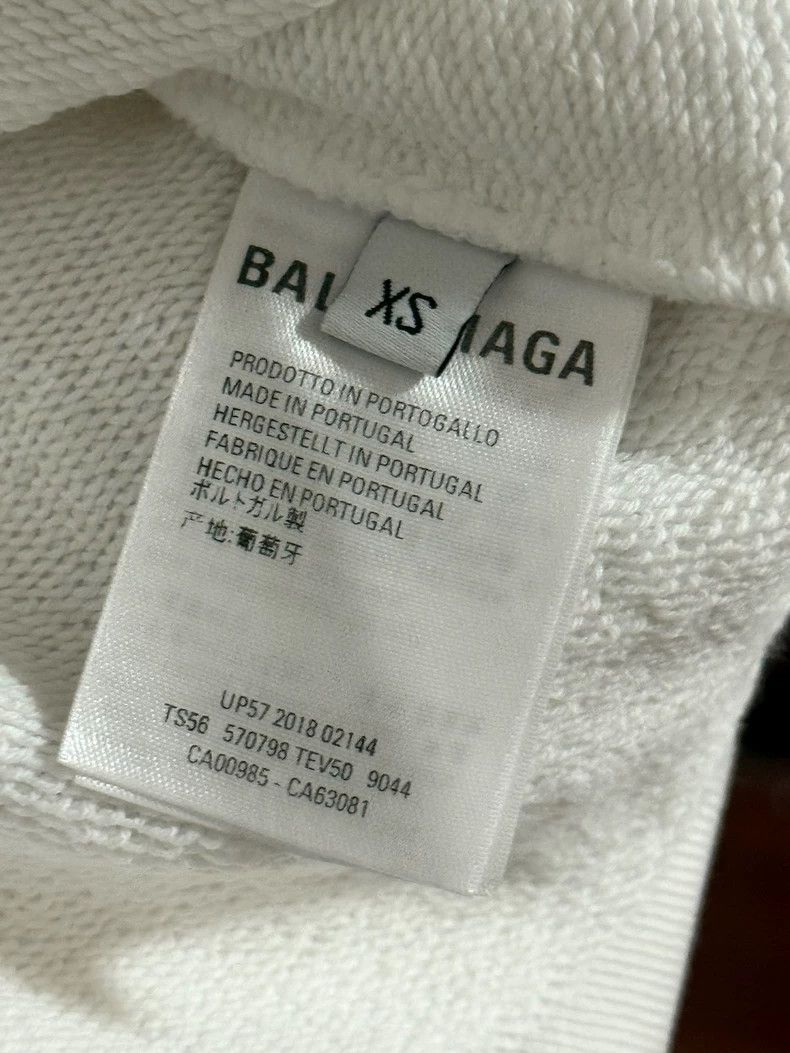 Balenciaga Balenciaga Rainbow wheat ear embroidered letter logo hoodi Size US XS / EU 42 / 0 - 4 Thumbnail