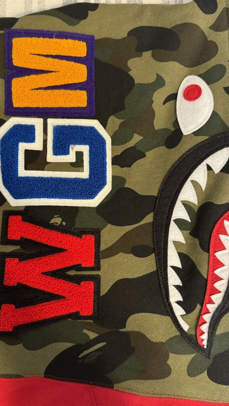 Bape 1st Camo Shark Full Zip Hoodie Size US L / EU 52-54 / 3 - 4 Thumbnail