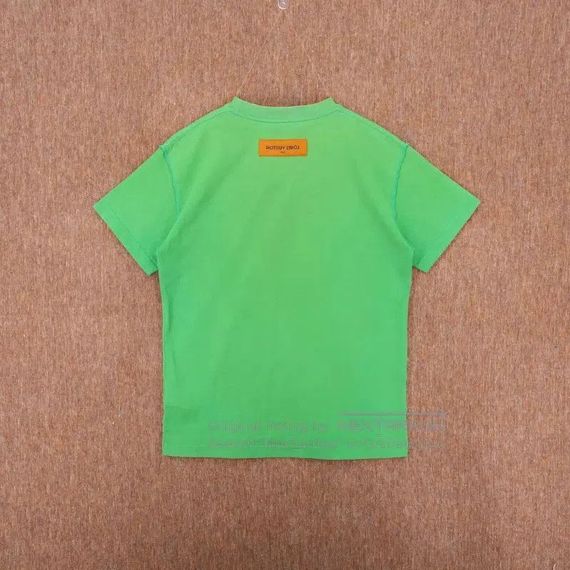 Louis Vuitton Louis Vuitton Green Logo Women's T. Size XS / US 0-2 / IT 36-38 - 2 Thumbnail